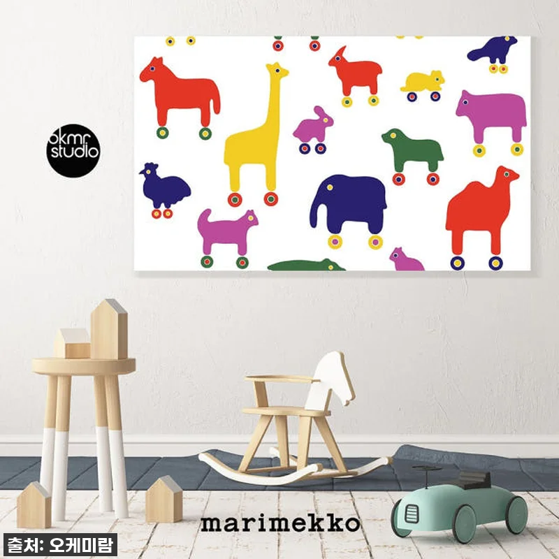 마리메꼬 롤러친구들 캔버스 대형 거실 관련 이미지 2