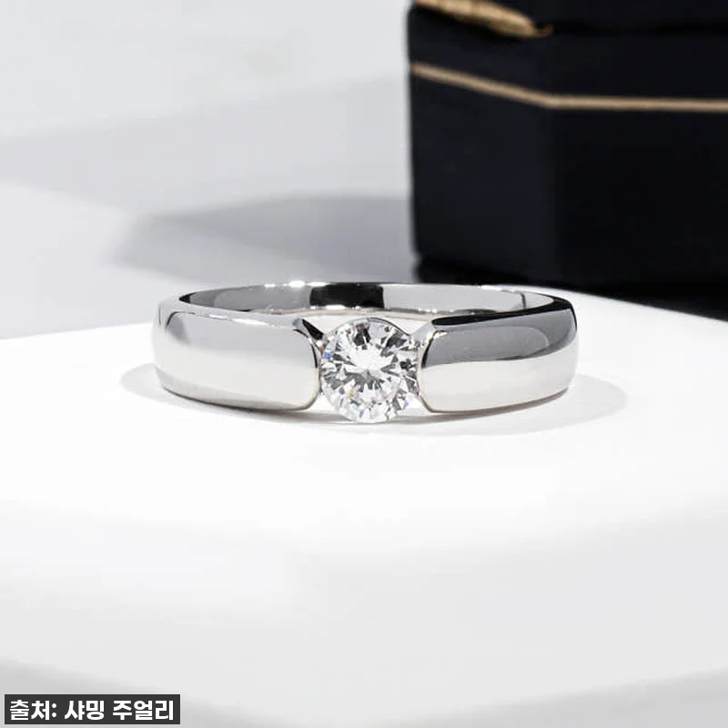 GIA 천연 볼드 다이아 반지, 남자 관련 이미지 3