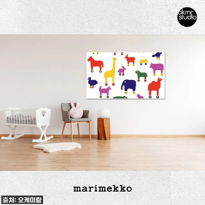 마리메꼬 롤러친구들 캔버스 대형 거실 관련 이미지 3