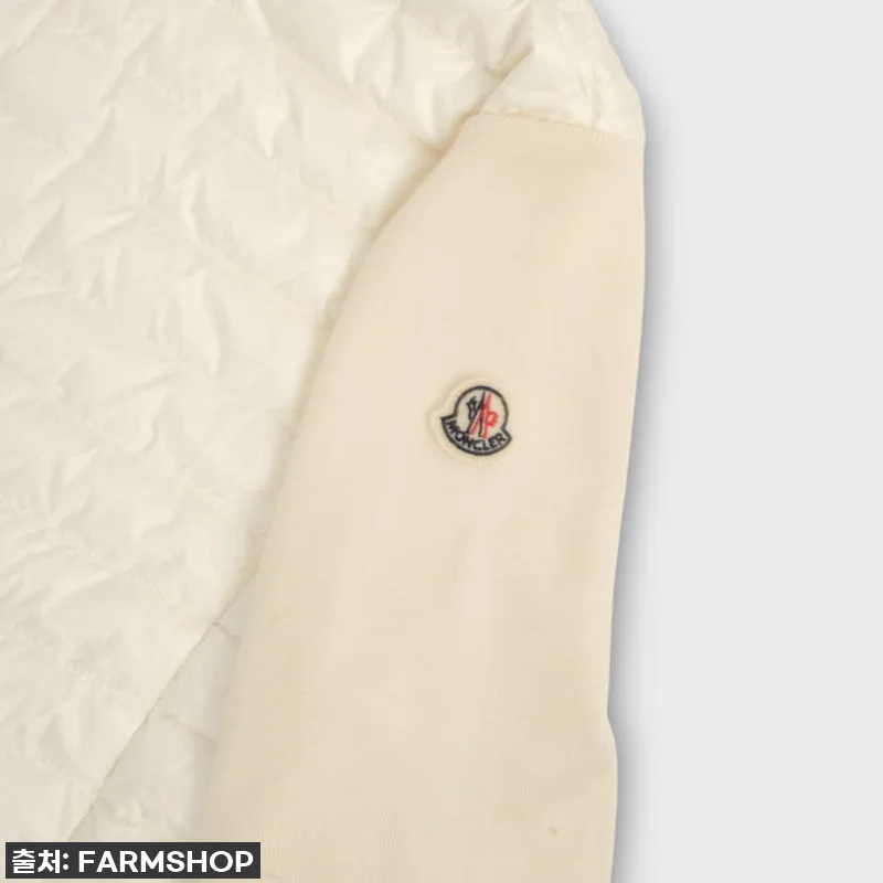 몽클레어 로고패치 구스다운 퀼팅 니트 관련 이미지 4