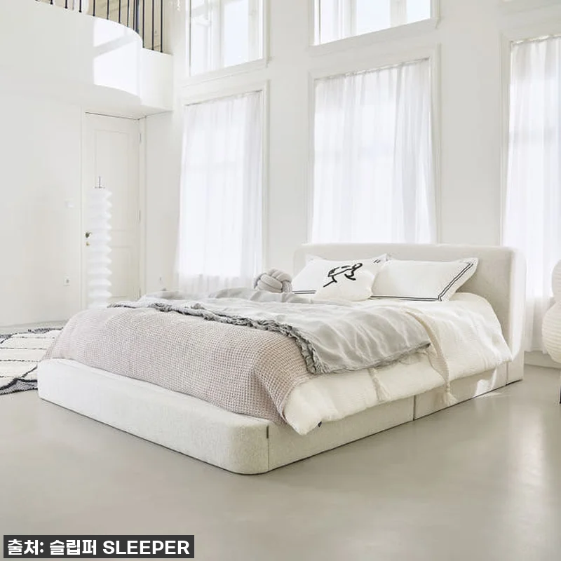 슬립퍼 아치 패브릭 침대 프레임, 라 관련 이미지 5