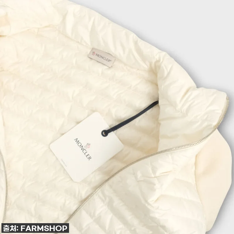 몽클레어 로고패치 구스다운 퀼팅 니트 관련 이미지 5