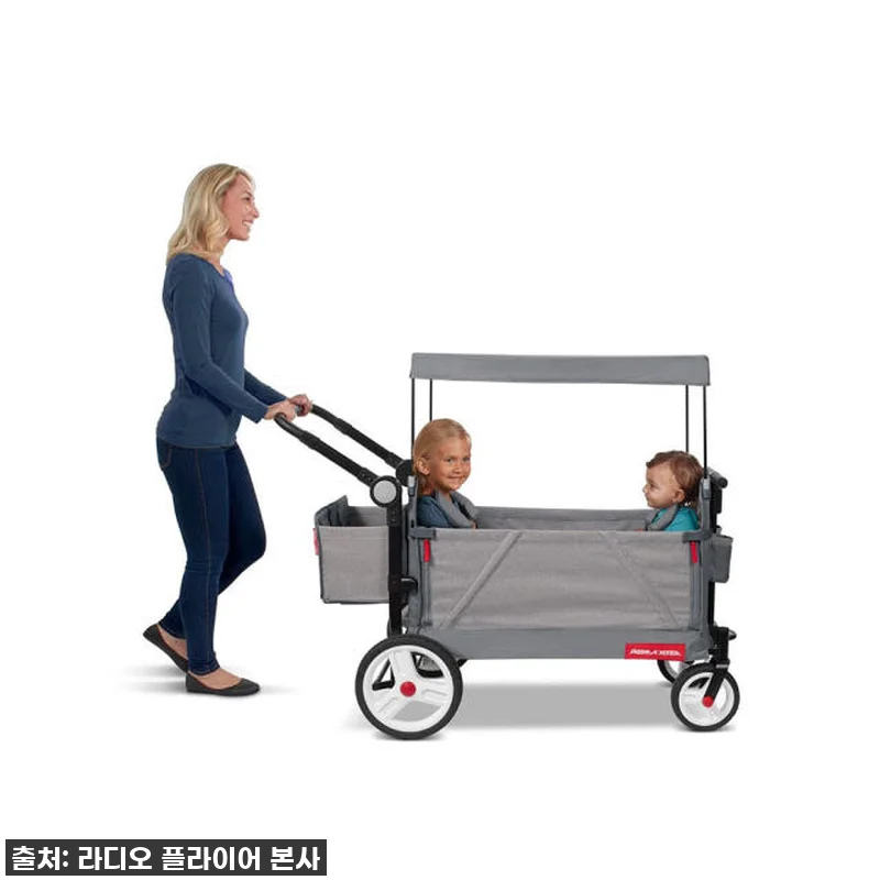 라디오플라이어 유아웨건 접이식 쌍둥이 관련 이미지 5