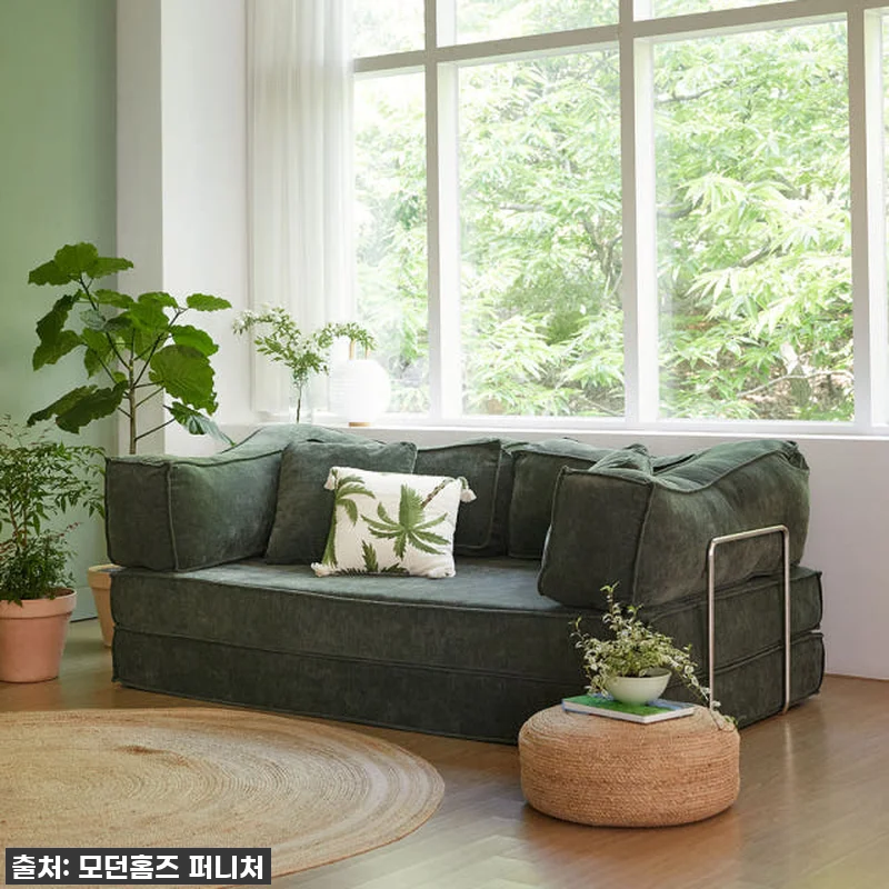 모던홈즈 몽글 3인 방수 패브릭 압축 관련 이미지 6