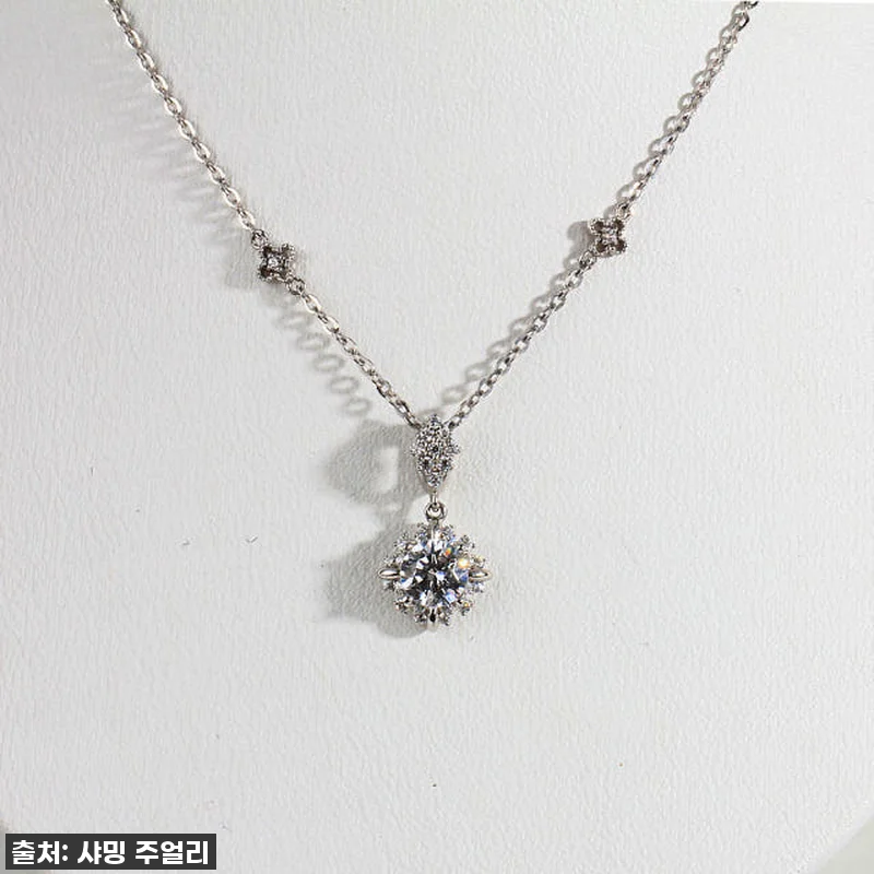 5부 다이아 목걸이 천연 GIA 까멜 관련 이미지 8