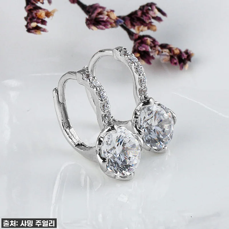 3부 5부 다이아 귀걸이 천연 GIA 관련 이미지 8