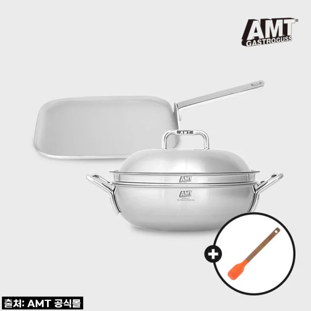 AMT 통5중 2종세트 (파티웍 28+사각와이드팬28), 우리 집 주방에 찾아온 기적같은 변화!