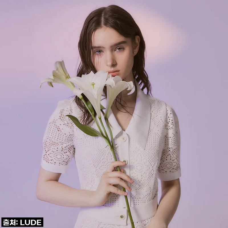 여름날의 특별함을 선사하는, 루드 크로셰 레이스 롱 원피스 블랙 L23SFOP10 솔직 후기!