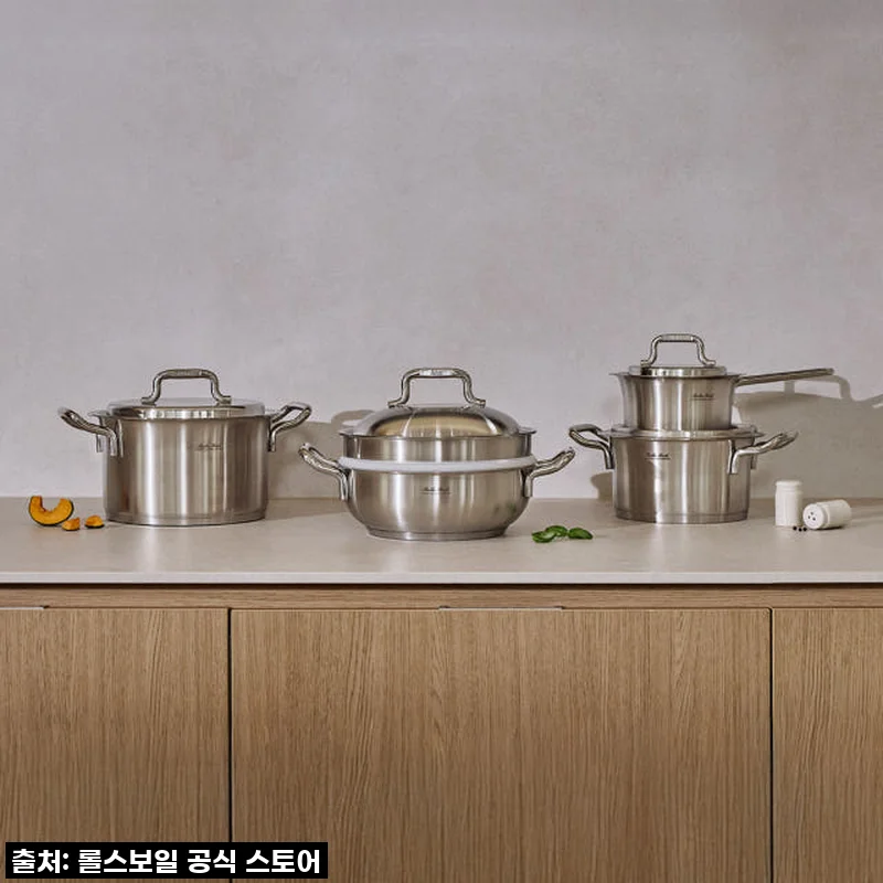 우리 집 주방의 품격을 한껏 올려준 '롤스보일 스텐316 바닥6중 코퍼에디션 냄비 4종 풀세트' 솔직 후기
