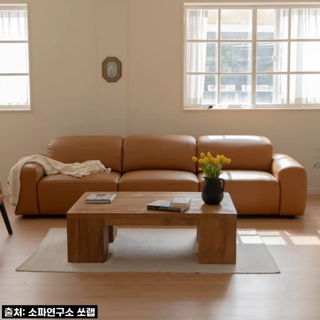 우리 집 거실의 품격을 높여준 '가죽 슬립 카멜 전동 리클라이너' 내돈내산 솔직 후기!