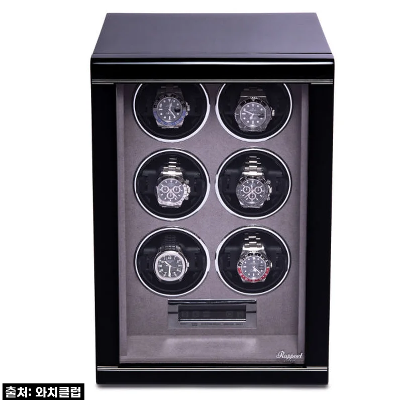 영국 라포트 런던 포뮬러 6구 와치와인더, 내 소중한 시계들을 위한 완벽한 선택!