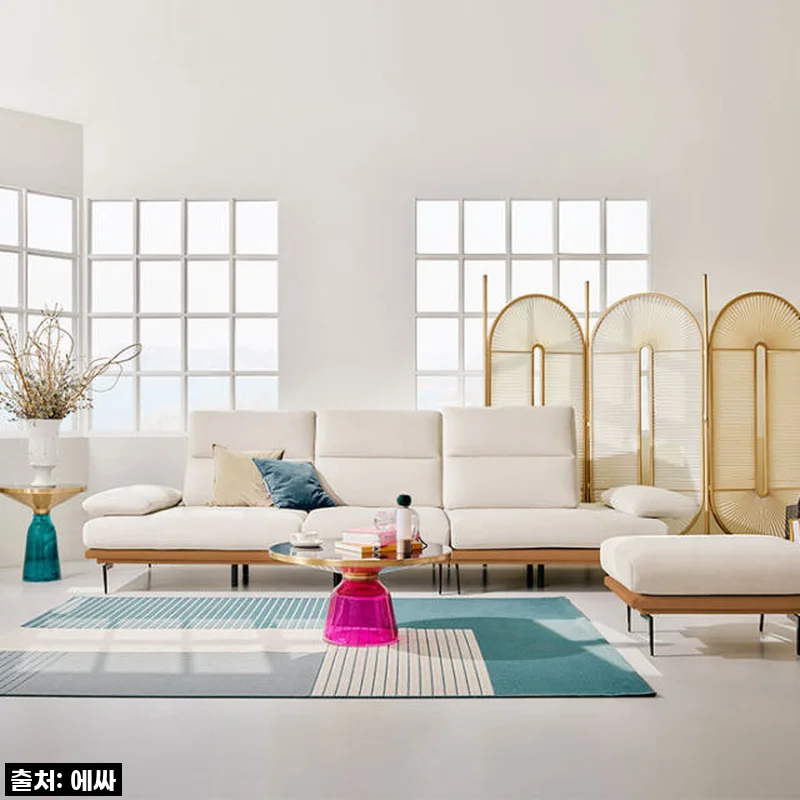 에싸 클로에 4인 스윙 패브릭 소파, 우리 집 거실을 밝힌 마법 같은 변화!