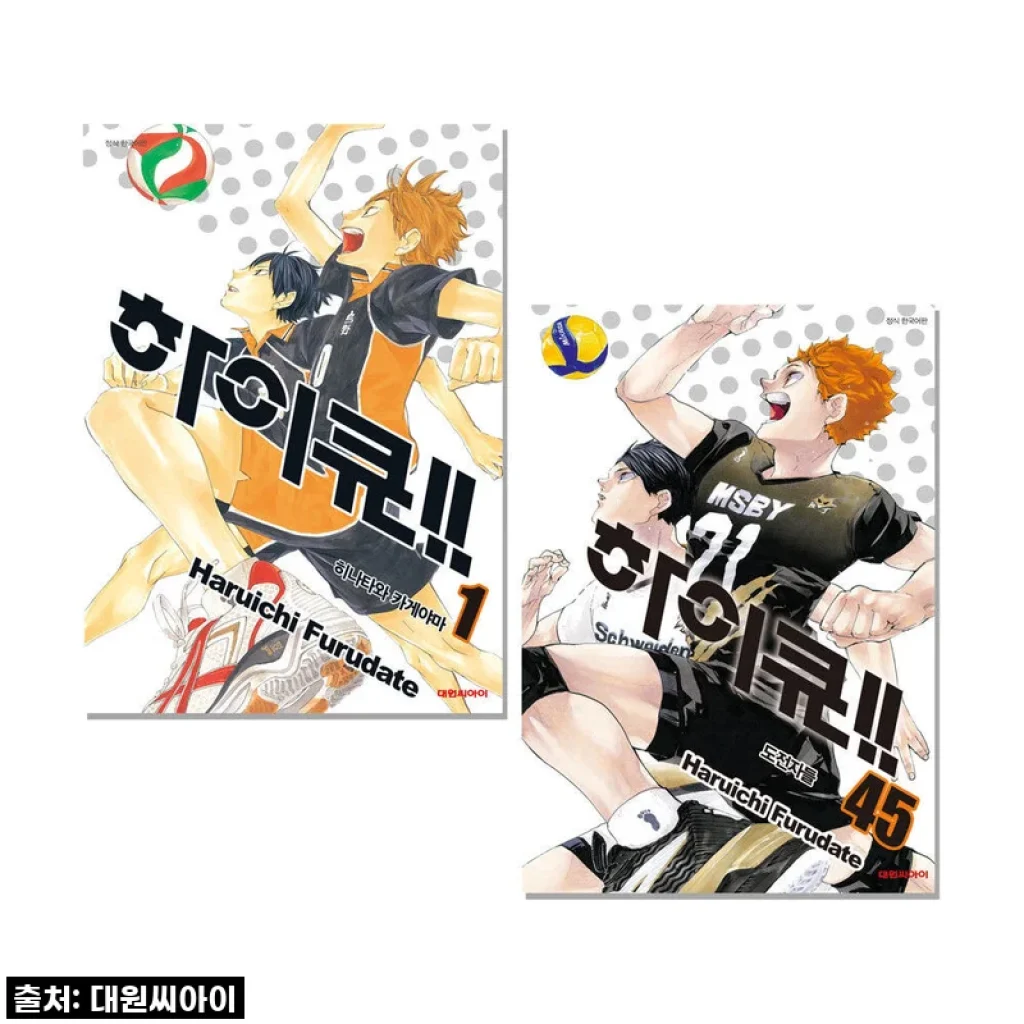 만화책덕후라면 놓칠 수 없는! 하이큐 전권 소장, 드디어 현실이 되다!