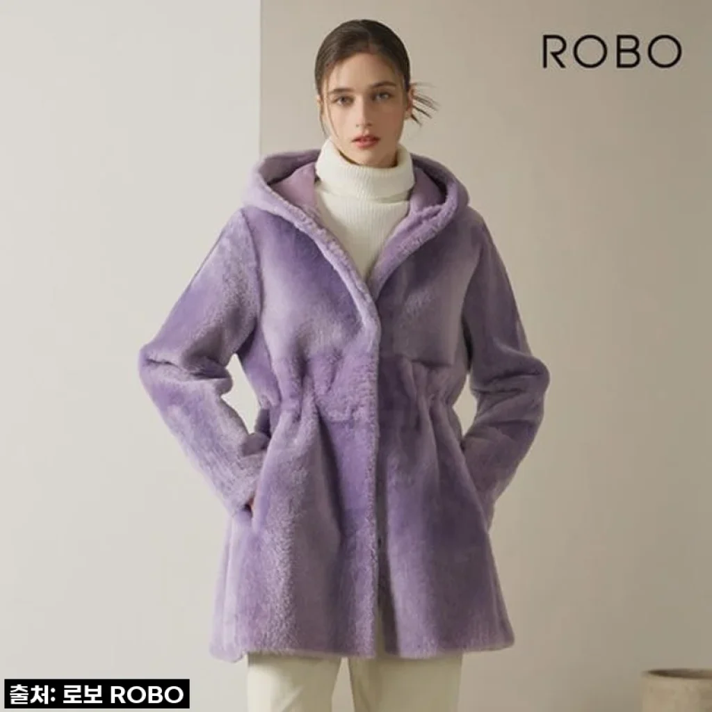 겨울 아우터 고민 끝! [로보] 스페인 라도마사 리버시블 스트링 후드 무스탕 코트, 직접 입어보니...