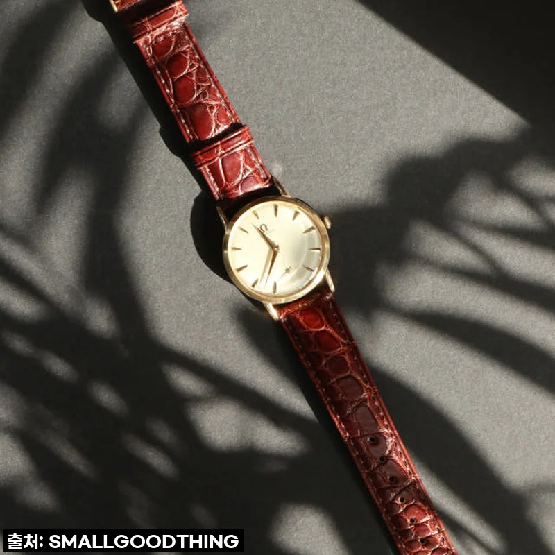 오메가 BX6550 14k 골드 빈티지 드레스워치, 시간의 아름다움을 손목에 담다 (직접 경험한 감동)