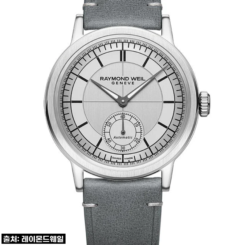 내 손목 위 작은 예술! GPHG 수상작 '밀레짐 스몰세컨즈 실버 가죽' 직접 사용해보니 (할인 정보까지!)