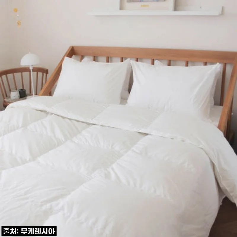 밤마다 천국이 열리는 마법! 브리즈우드가든 폴란드구스 차렵 세트, 내 침실의 작은 행복