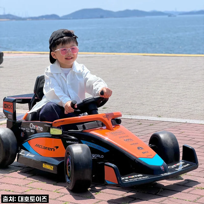 맥라렌 F1 유아전동차 아기자동차 + 바퀴커버 사용후기