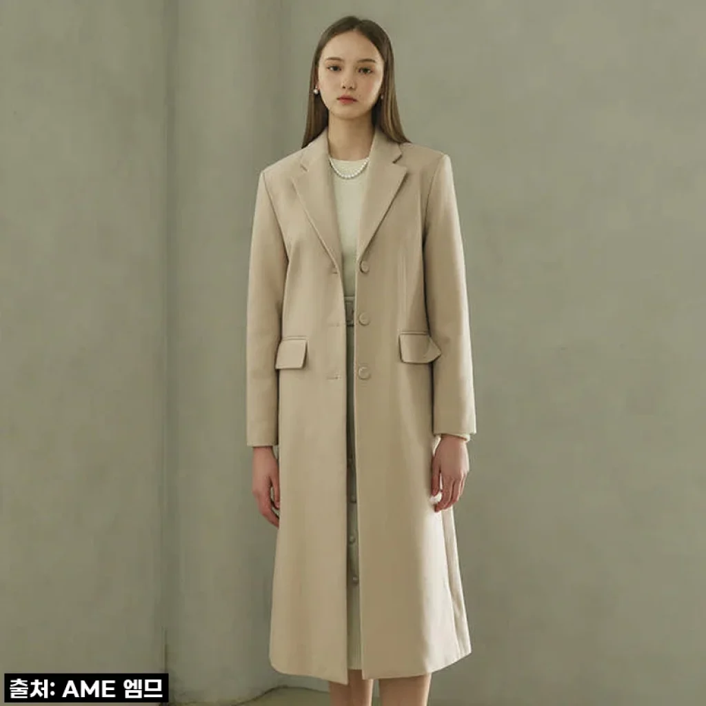 HAILEY Single tailored coat (AW Hainsworth)_pink 착용 후기와 구매 가이드