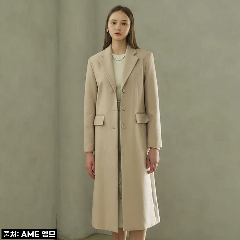 HAILEY Single tailored coat (AW Hainsworth)_pink 착용 후기와 구매 가이드
