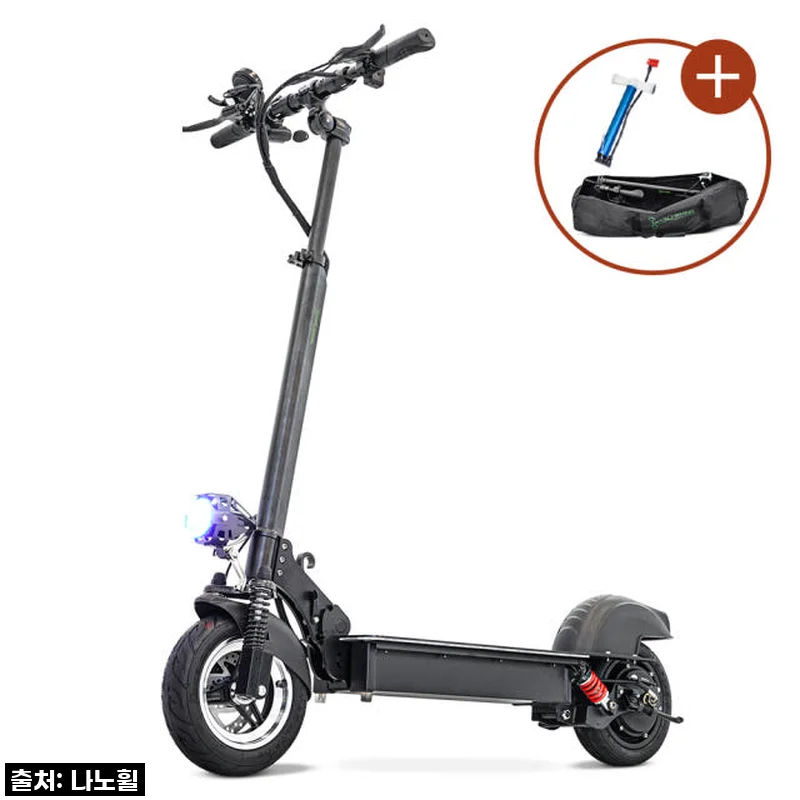 나노휠 전동킥보드 NQ-AIR 1000W Plus+프리미엄 13Ah 사용후기
