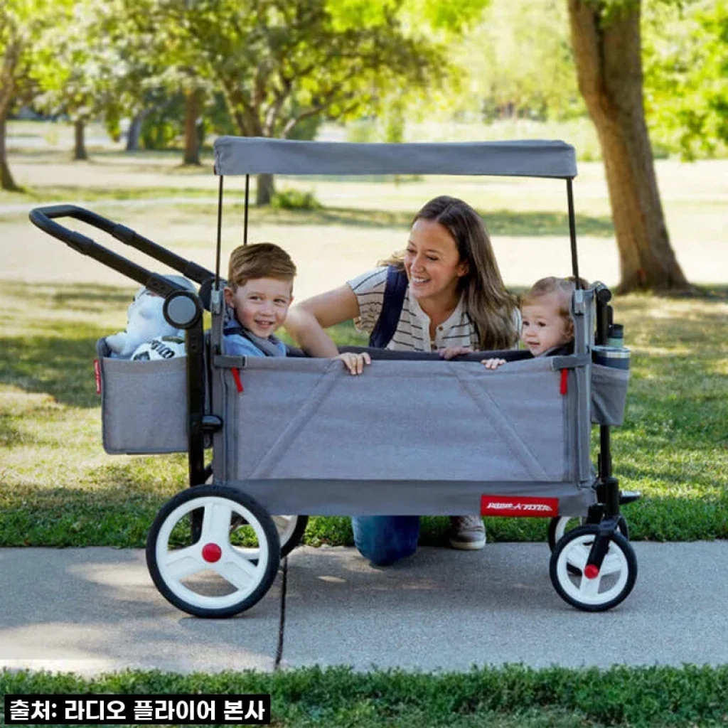 라디오플라이어 유아웨건 접이식 쌍둥이유모차 사용후기: 캠핑과 일상 모두 만족스러운 선택