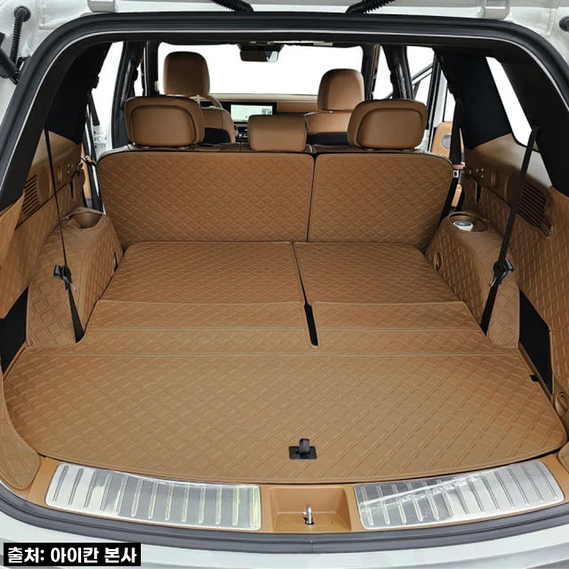 아이칸 디 올 뉴 팰리세이드 스퀘어 가죽 카매트 풀커버 사용후기