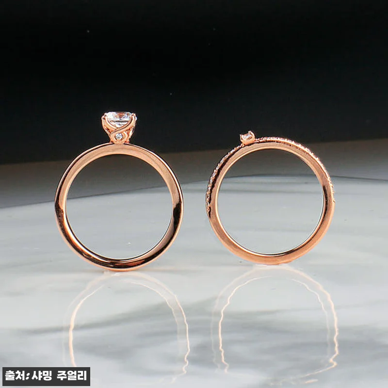 5부 다이아 반지, 천연 우신 GIA 관련 이미지 1