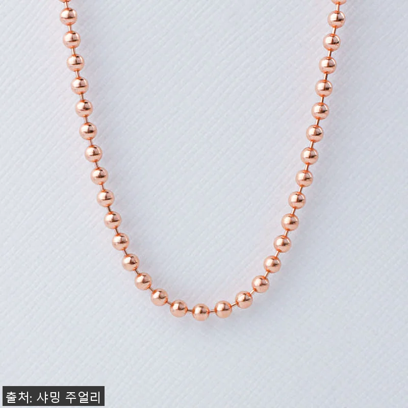 2.5미리 군번줄 목걸이 볼 체인, 관련 이미지 1