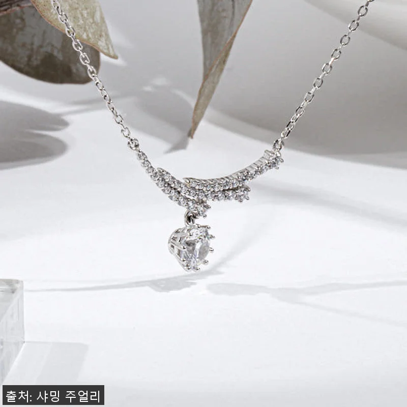 5부 다이아 목걸이 천연 현대 우신 관련 이미지 1