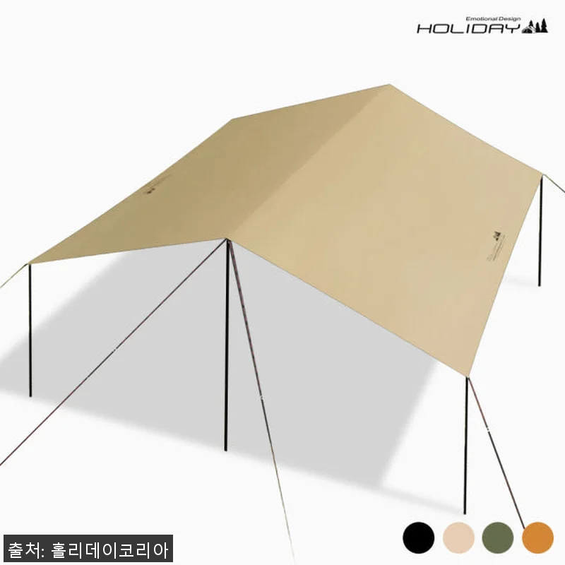 홀리데이 캠핑 대형 블랙코팅 500D 관련 이미지 1
