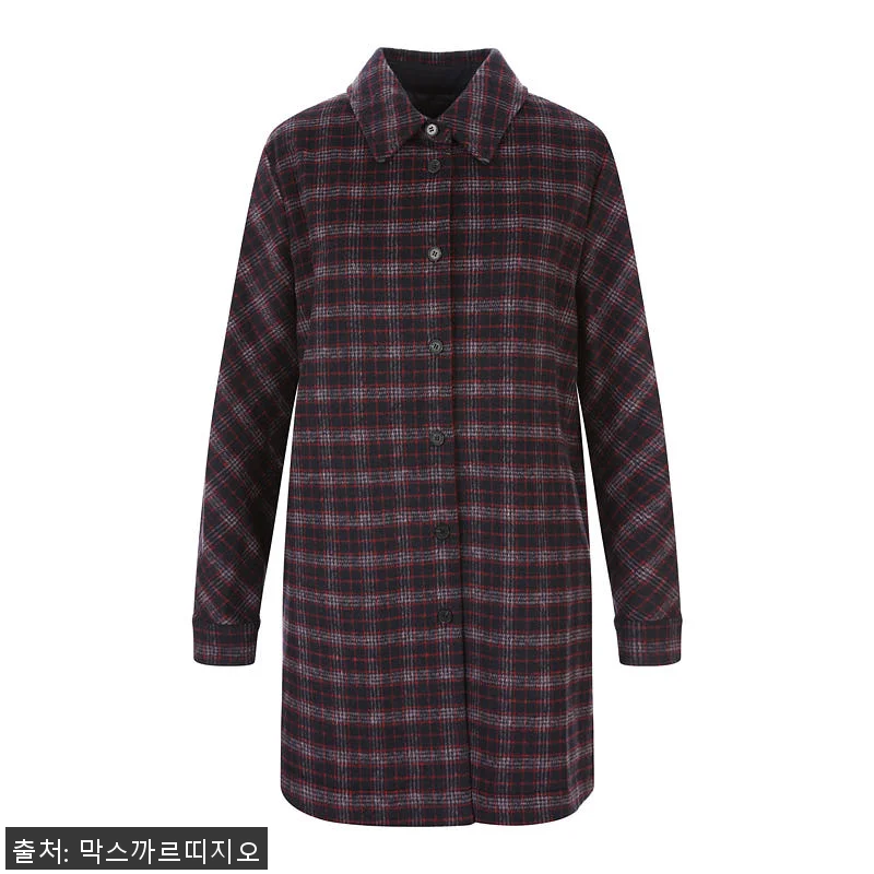 체크패턴 카라 셔츠 사용후기: 간절기 관련 이미지 1