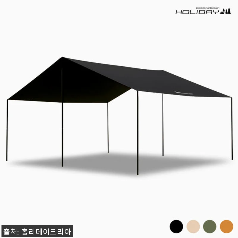 캠핑 홀리데이 대형 블랙코팅 300D 관련 이미지 1