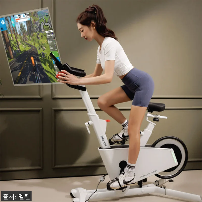 멜킨 실내자전거 G3 폴민 인클라인바 관련 이미지 1