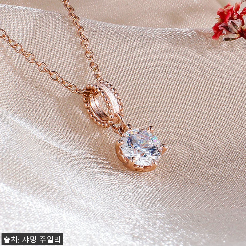 3부 5부 다이아 목걸이 천연 GIA 관련 이미지 1