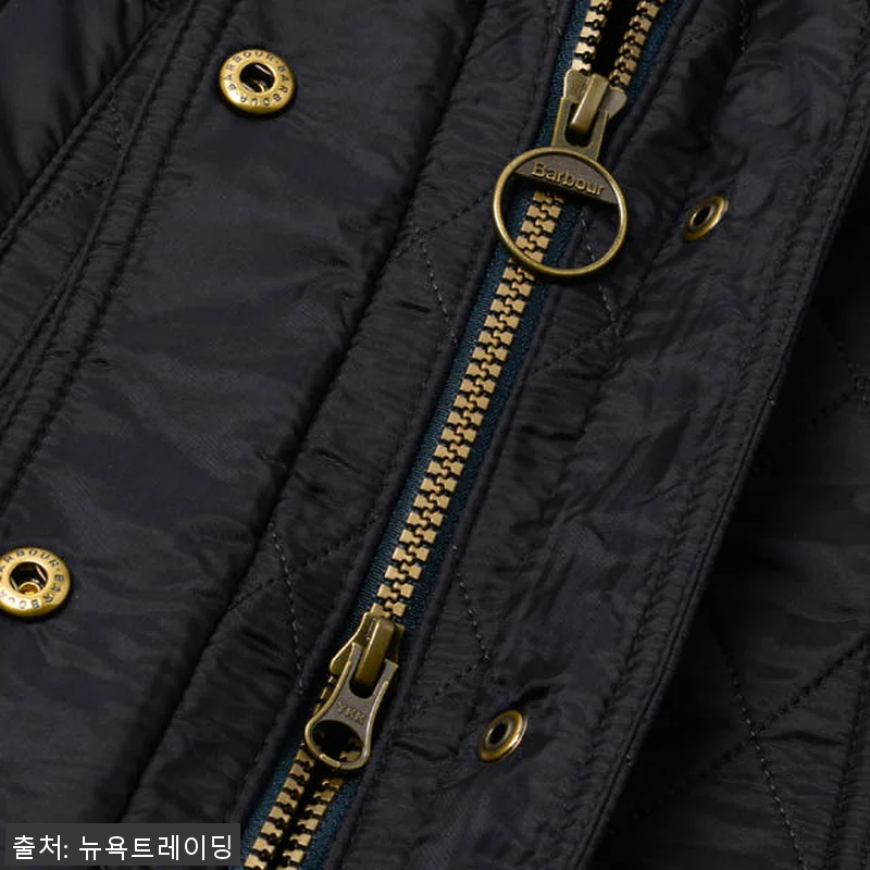 바버 비드넬 여성 누빔 퀼팅 자켓 블 관련 이미지 2