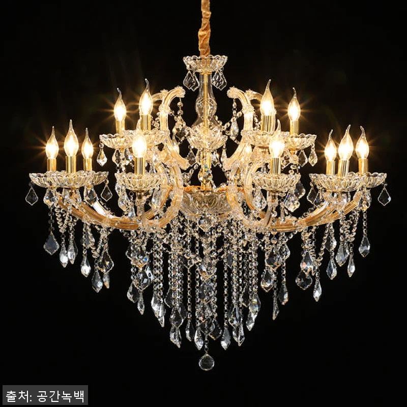 샹들리에 조명 샹드리에 대형 거실 크 관련 이미지 2