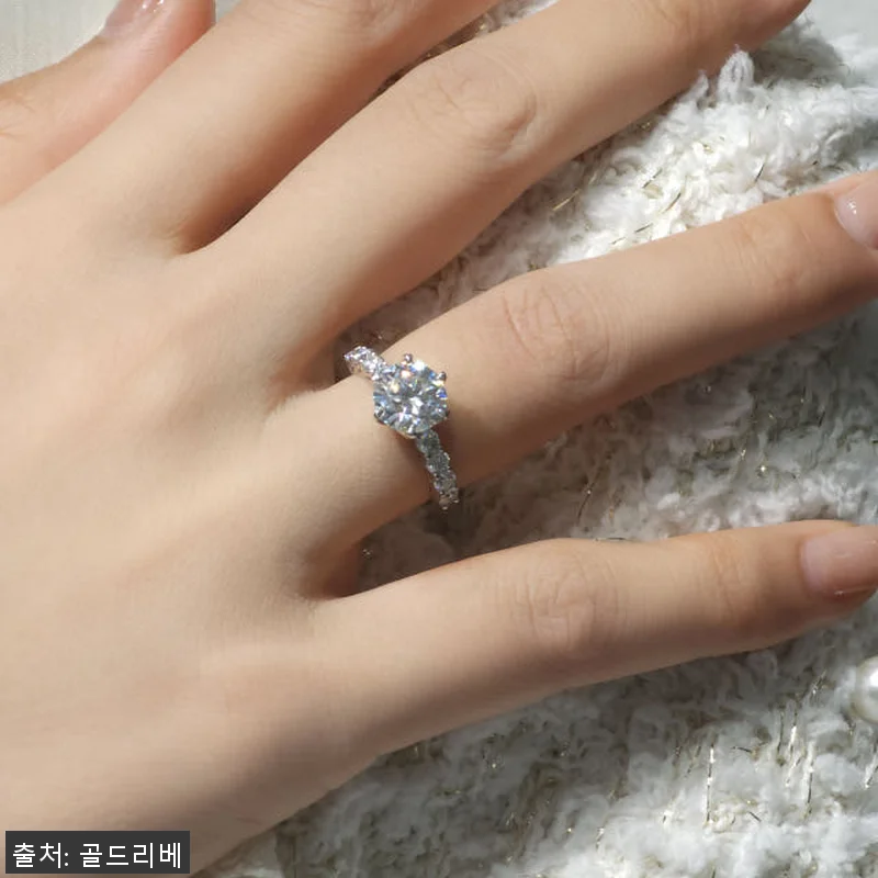 랩다이아몬드 반지 1캐럿 2캐럿 IG 관련 이미지 2