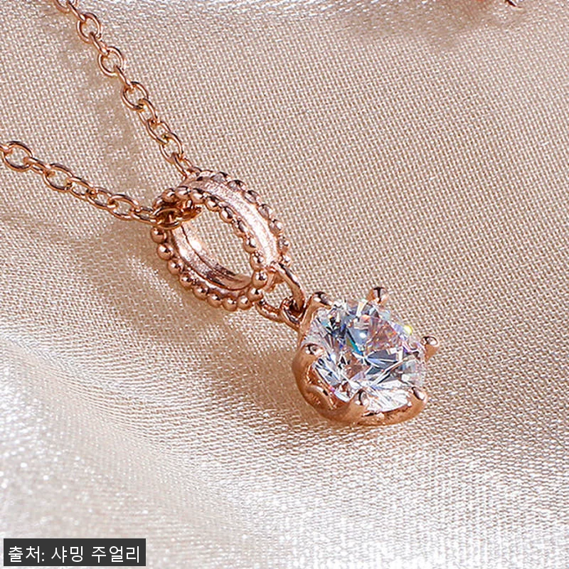 3부 5부 다이아 목걸이 천연 GIA 관련 이미지 2