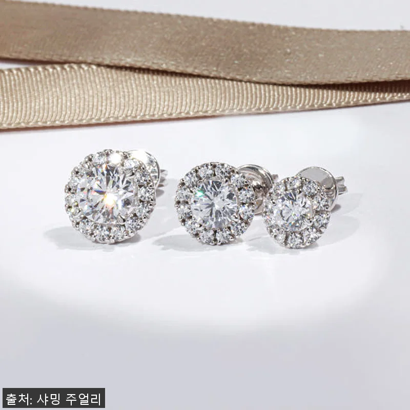 3부 다이아 귀걸이 천연 우신 트윙클 관련 이미지 3