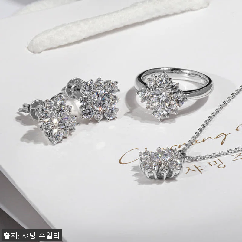 5부 다이아 목걸이 천연 우신 G S 관련 이미지 3