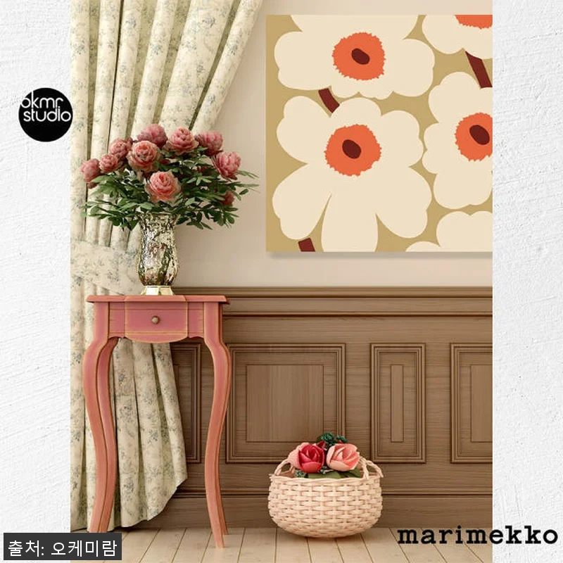 마리메꼬 우니꼬 베이지카키오렌지 캔버 관련 이미지 3