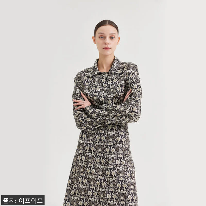 크램38 자라 실크 플라워 패턴 프린 관련 이미지 3