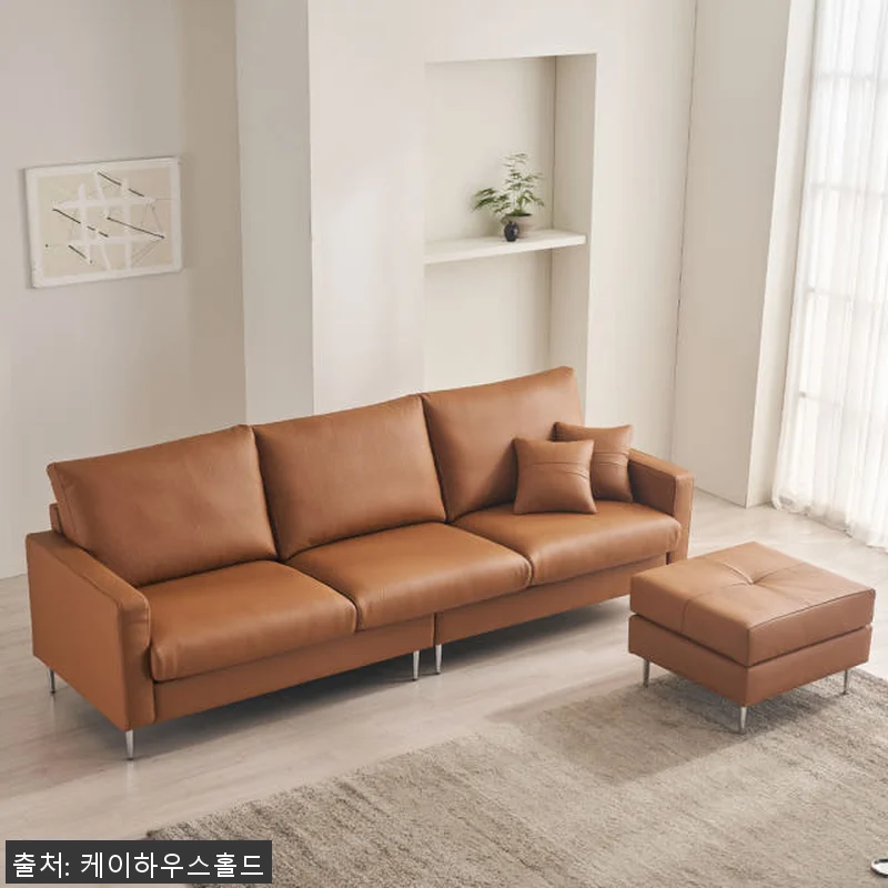 케이하우스홀드 멕소 4인용 가죽소파 관련 이미지 2