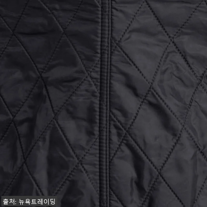 바버 비드넬 여성 누빔 퀼팅 자켓 블 관련 이미지 3