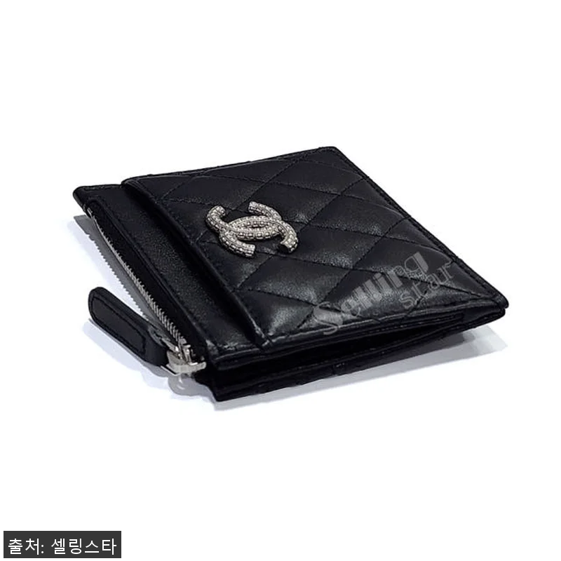 샤넬 CC로고 스퀘어 지퍼 동전 카드 관련 이미지 3