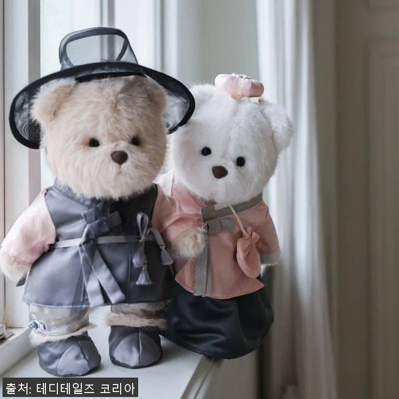 테디테일즈 한복 에디션 M 곰 돌이 관련 이미지 3