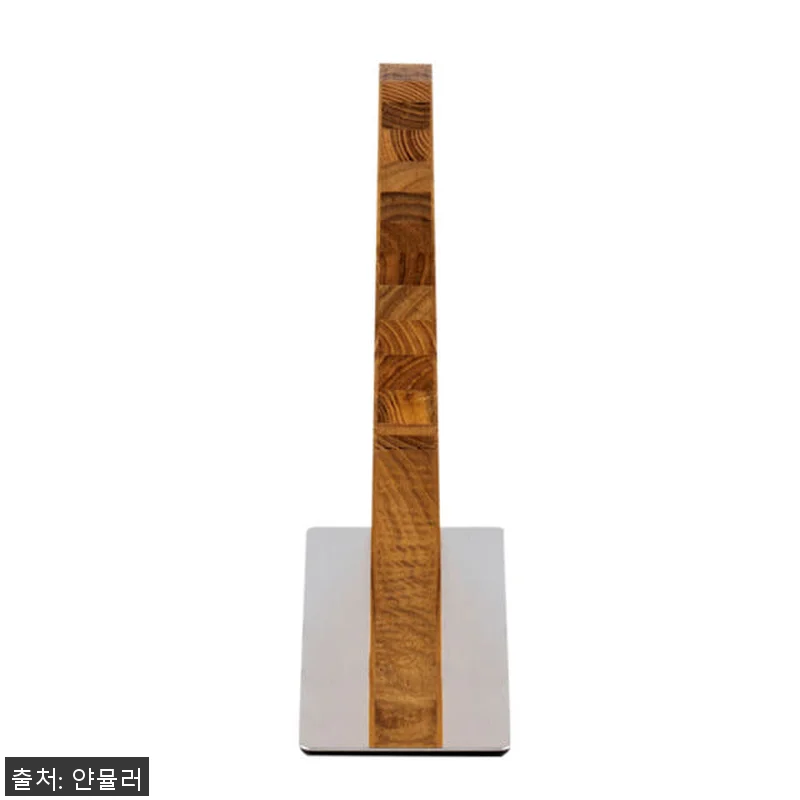 얀뮬러 티크우드 자석 칼 블럭 거치대 관련 이미지 3