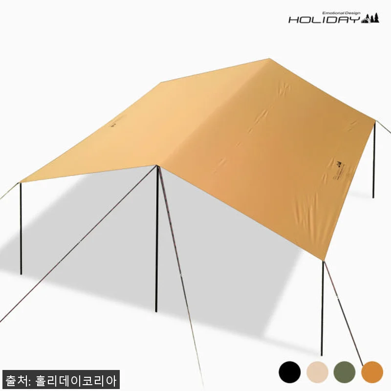 홀리데이 캠핑 대형 블랙코팅 500D 관련 이미지 3