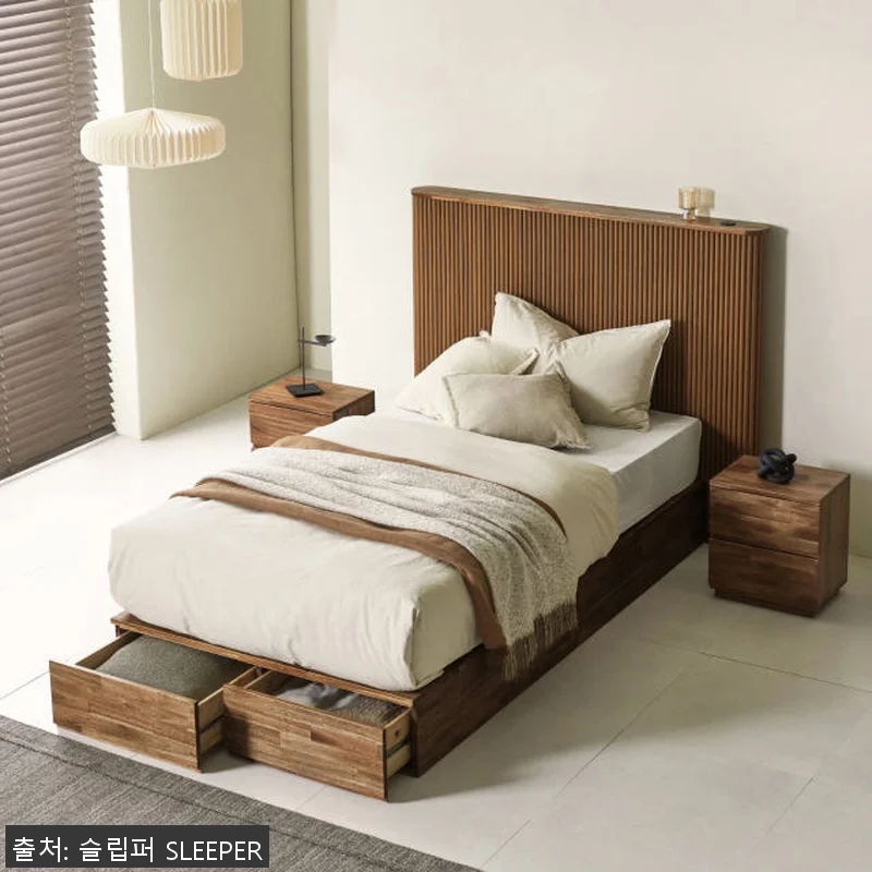 슬립퍼 포루바 신혼 부부 트윈 원목 관련 이미지 3